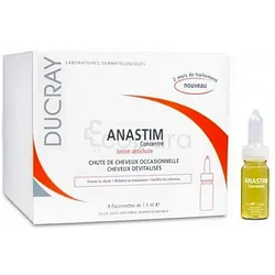 DUCRAY ANASTIM CONCENTRE LOTION ANTI-CHUTE BOITE DE 8 FLACONNETTES DE 7.5ML
