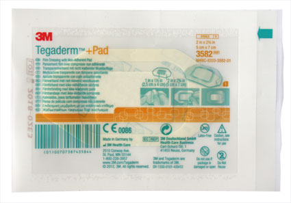 3M TEGADERM + PAD 5CM*7CM REFERENCE 3582