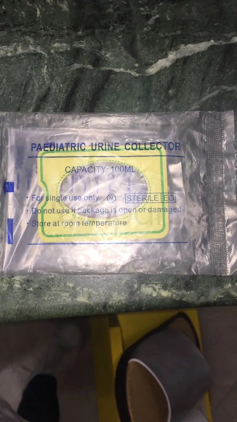 PEDIATRIQUE URINE COLLECTOR CAPACITY 100ML