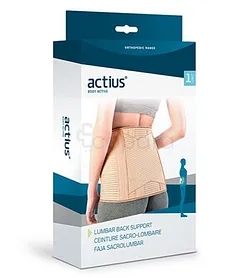 ACTIUS CEINTURE SACRO-LOMBAIRE TAILLE L REFERENCE ACE603