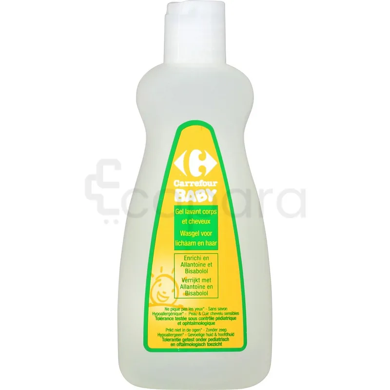 CARREFOUR BABY GEL LAVANT CORPS ET CHEVEUX 250ML