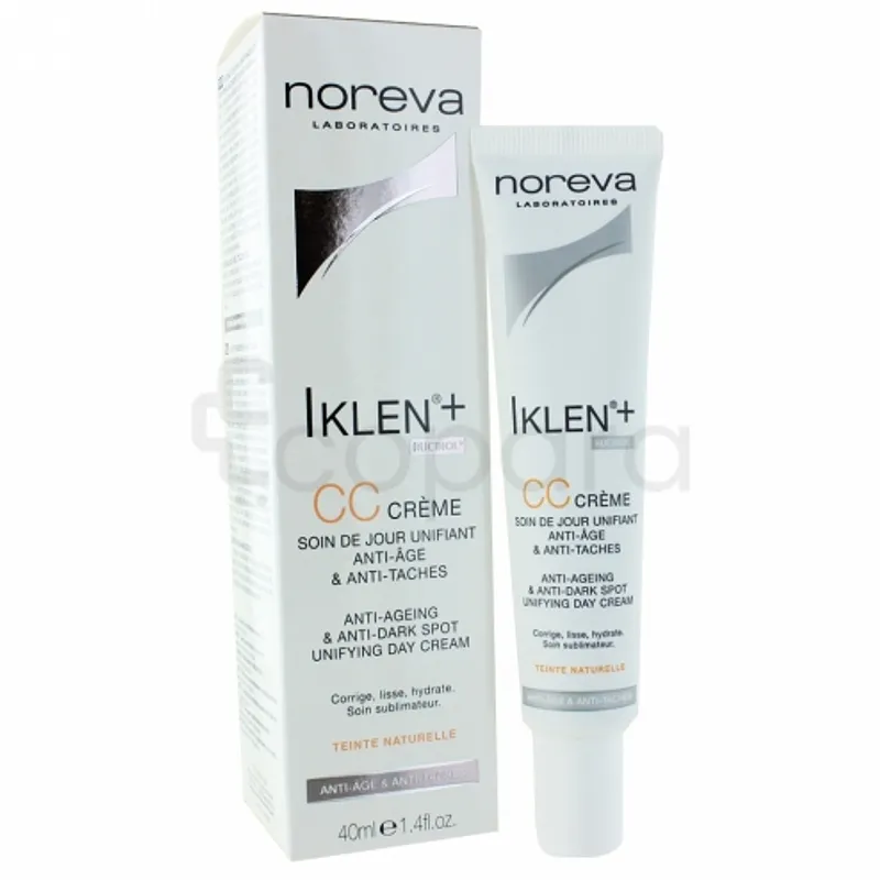 NOREVA IKLEN+ CC CREME SOIN DE JOUR UNIFIANT ANTI-AGE ET ANTI-TACHE 40ML