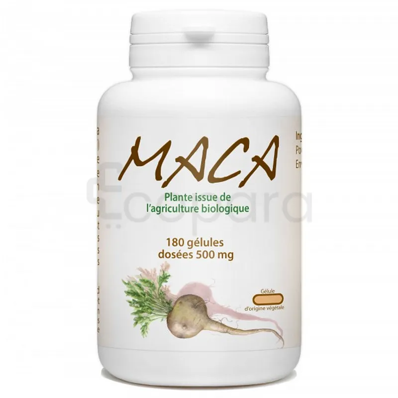 GPH MACA BIO 500MG BOITE DE 180 GELULES