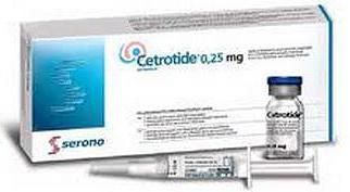 CETROTIDE 0.25MG BOITE DE 1 INJECTABLE