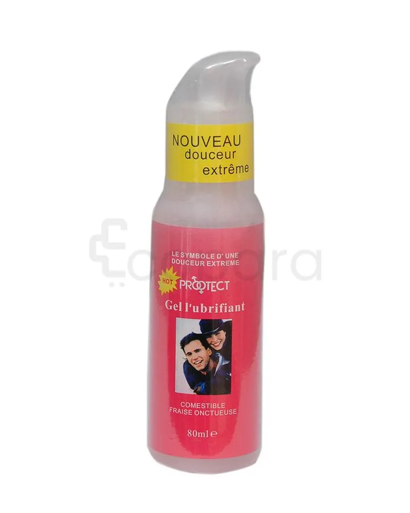 PROTECT GEL LUBRIFIANT FRAISE 80ML