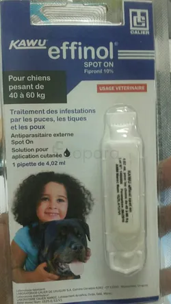 EFFINOL SPOT ON POUR CHIENS PESANT DE 40 A 60KG