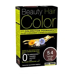 BEAUTY HAIR COLOR NUMERO 5.4 CHATAIN CLAIR CUIVRE