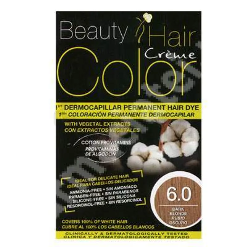 BEAUTY HAIR COLOR NUMERO 6.0 BLOND FONCE