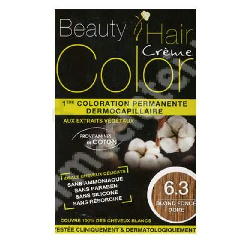 BEAUTY HAIR COLOR NUMERO 6.3 BLOND FONCE DORE