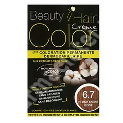BEAUTY HAIR COLOR NUMERO 6.7 BLOND FONCE BEIGE