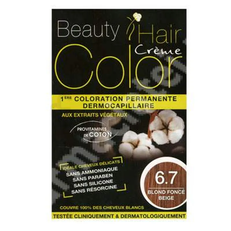 BEAUTY HAIR COLOR NUMERO 6.7 BLOND FONCE BEIGE