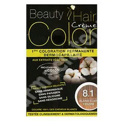 BEAUTY HAIR COLOR NUMERO 8.1 BLOND CLAIR CENDRE