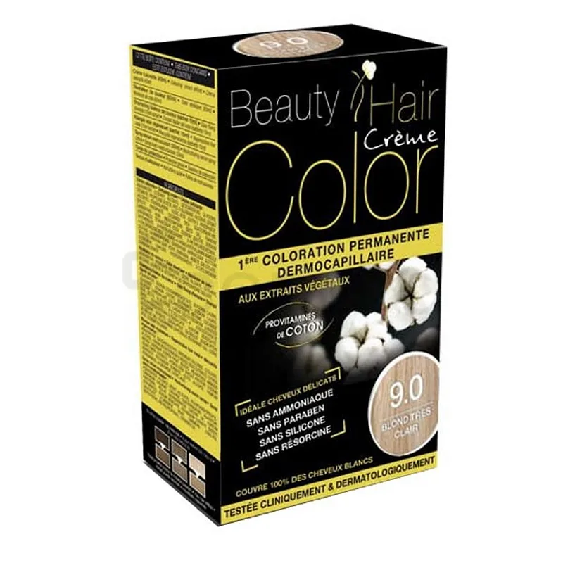 BEAUTY HAIR COLOR NUMERO 9.0 BLOND TRES CLAIR