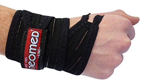 NEOMED POIGNET A SANGLE RENFORCEE QUALITY WRIST SUPPORT BRACE BLACK