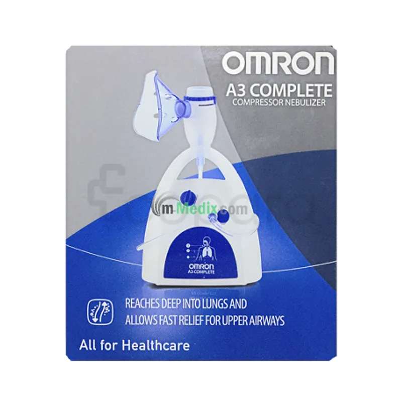 OMRON COMPLETE COMPRESSOR NEBULISER REFERENCE A3