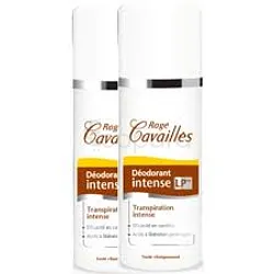 ROGE CAVAILLES DEODORANT INTENSE ROLL-ON TRANSPIRATION INTENSE 2*40ML BOITE DE 2