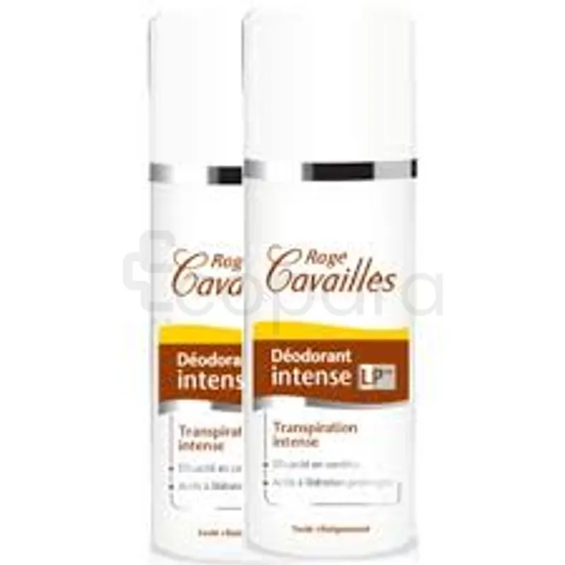 ROGE CAVAILLES DEODORANT INTENSE ROLL-ON TRANSPIRATION INTENSE 2*40ML BOITE DE 2