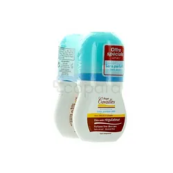 ROGE CAVAILLES DEODORANT SOIN REGULATEUR SANS PARFUM ROLL-ON 2*50ML