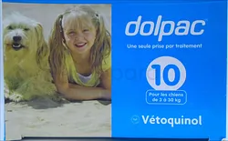 DOLPAC 10 POUR LES CHIENS DE 3 A 30KG BOITE DE 6 COMPRIMES /UNITE
