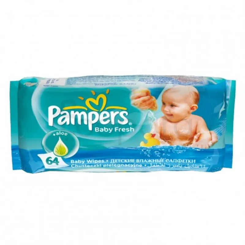PAMPERS BABY FRESH LINGETTES BOITE DE 64