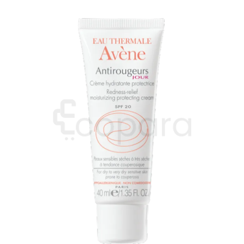 AVENE ANTI-ROUGEURS JOUR CREME HYDRATANTE PROTECTRICE SPF20 40ML