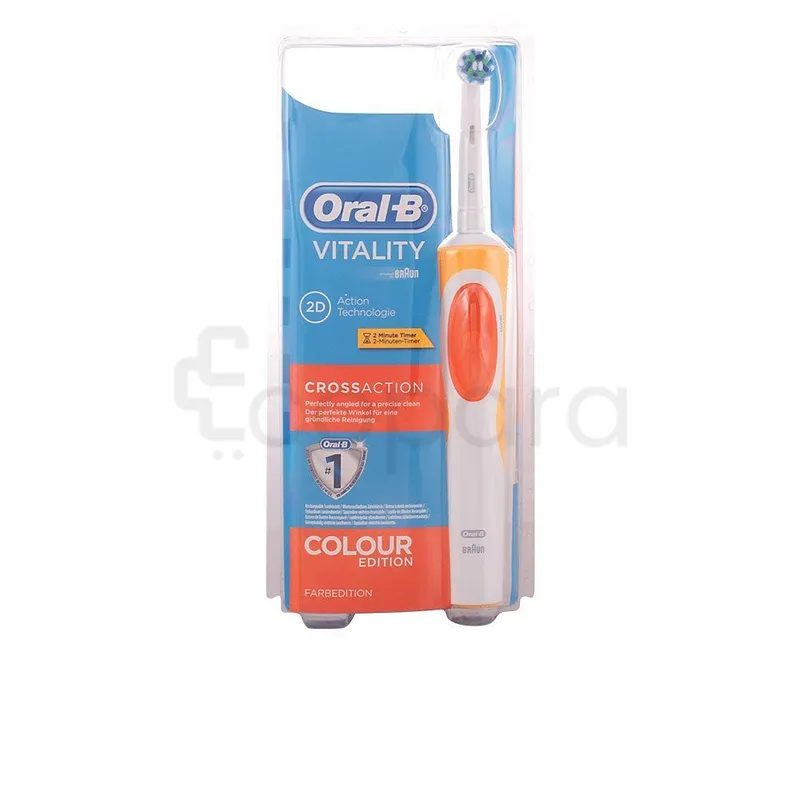 ORAL-B BROSSE A DENTS ELECTRIQUE VITALITY CROSS ACTION EDITION ORANGE