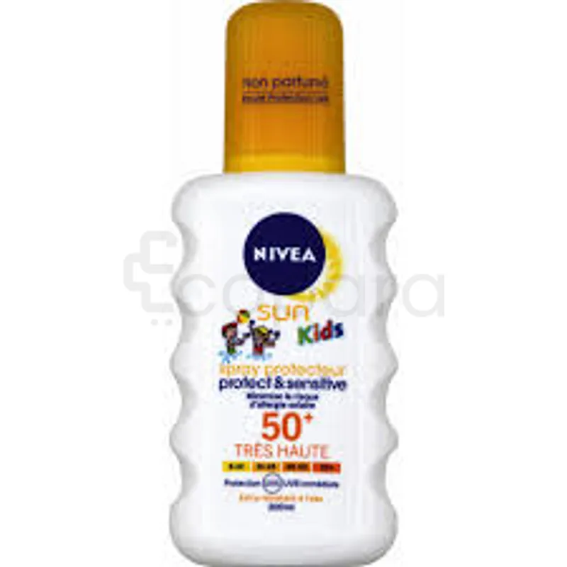 NIVEA SUN KIDS SPRAY PROTECTEUR PROTECT & SENSITIVE SPF50+ 200ML