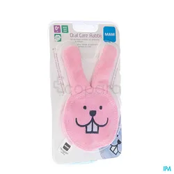MAM ORAL CARE RABBIT GANTS NETTOYAGE GENCIVES +0MOIS PINK REFERENCE 2919140