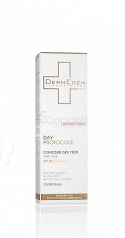 DERMEDEN DAY PROTOCOLE CONTOUR DES YEUX SPF50 JOUR 15ML