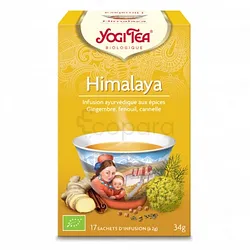 YOGI TEA HIMALAYA INFUSION BOITE DE 17 SACHETS