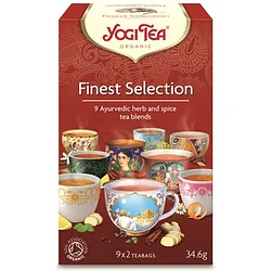 YOGI TEA FINEST SELECTION INFUSION BOITE DE 17 SACHETS