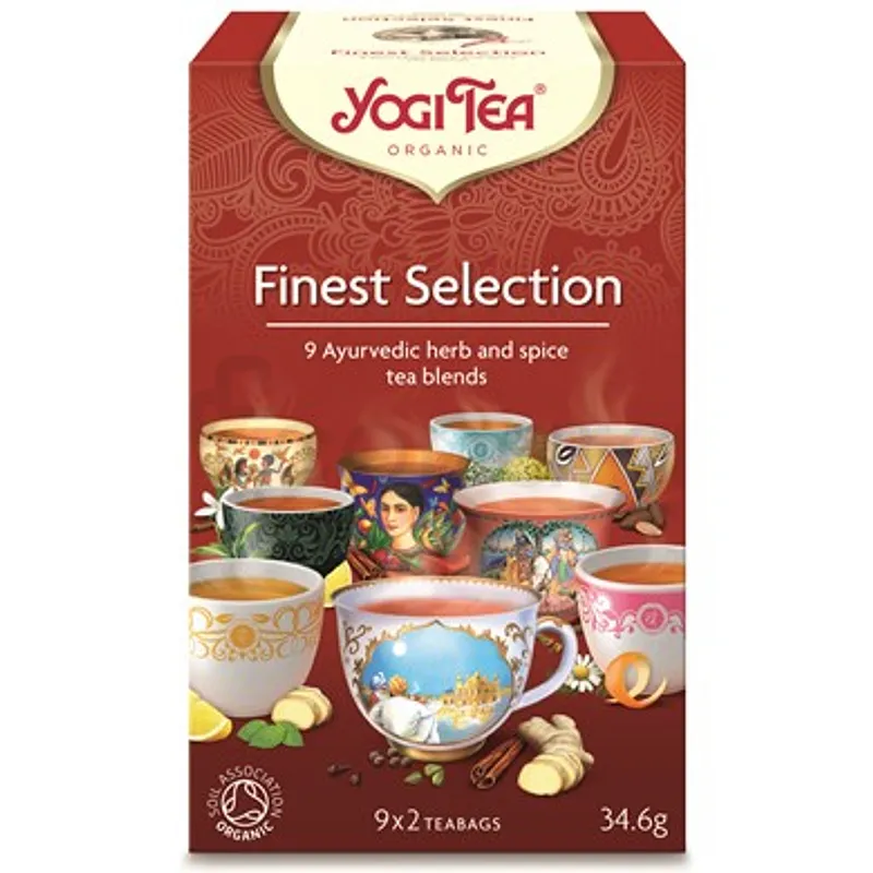 YOGI TEA FINEST SELECTION INFUSION BOITE DE 17 SACHETS