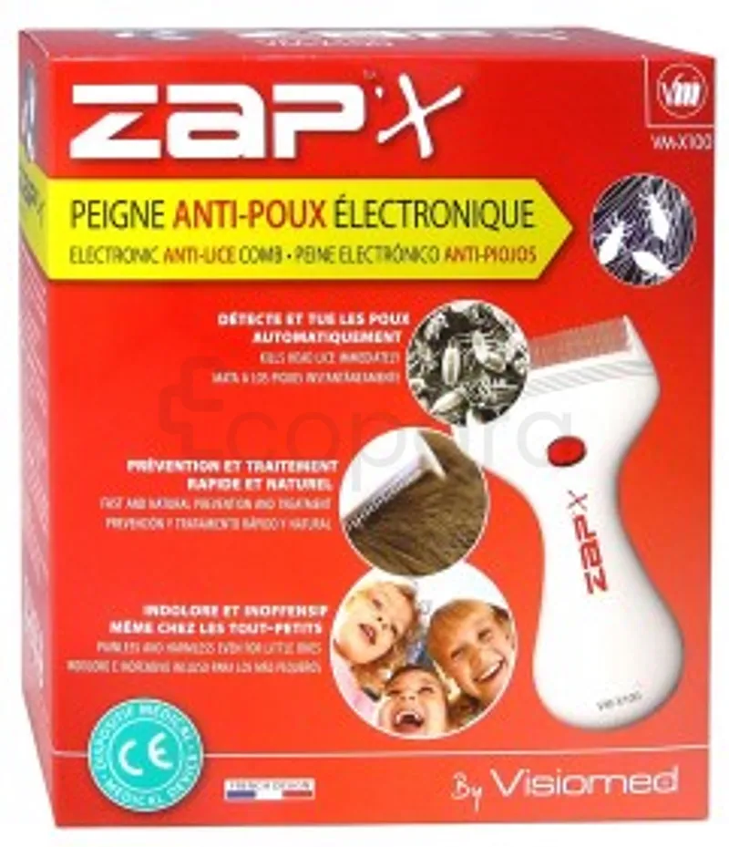 VISIOMED ZAP PEIGNE ANTI-POUX ELECTRONIQUE REFERENCE VMX100