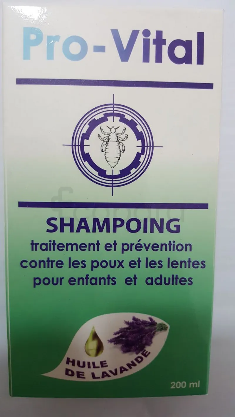 PRO-VITAL SHAMPOOING TRAITEMENT ET PRÉVENTION CONTRE LES POUX ET LES LENTES 200ML