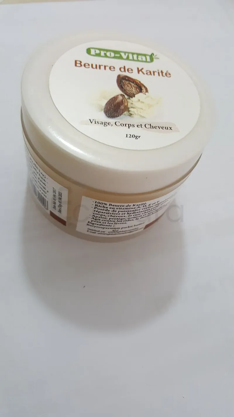PRO-VITAL BEURRE DE KARITE VISAGE CORPS ET CHEVEUX 120G