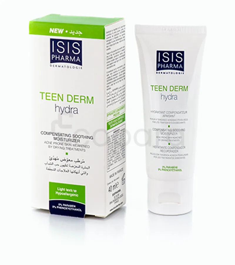 ISISPHARMA TEEN DERM HYDRA HYDRATANT COMPENSATEUR APAISANT 40ML REFERENCE COIVISI045