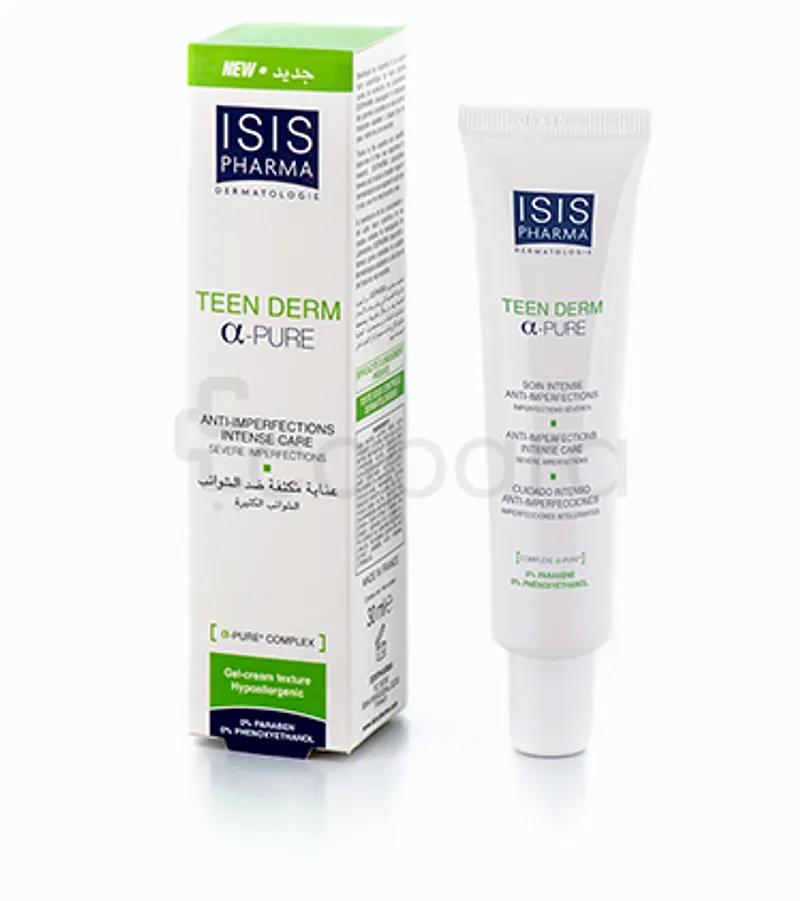 ISISPHARMA TEEN DERM ALPHA PURE SOIN INTENSE ANTI-IMPERFECTIONS 30ML REFERENCE COIVISI052