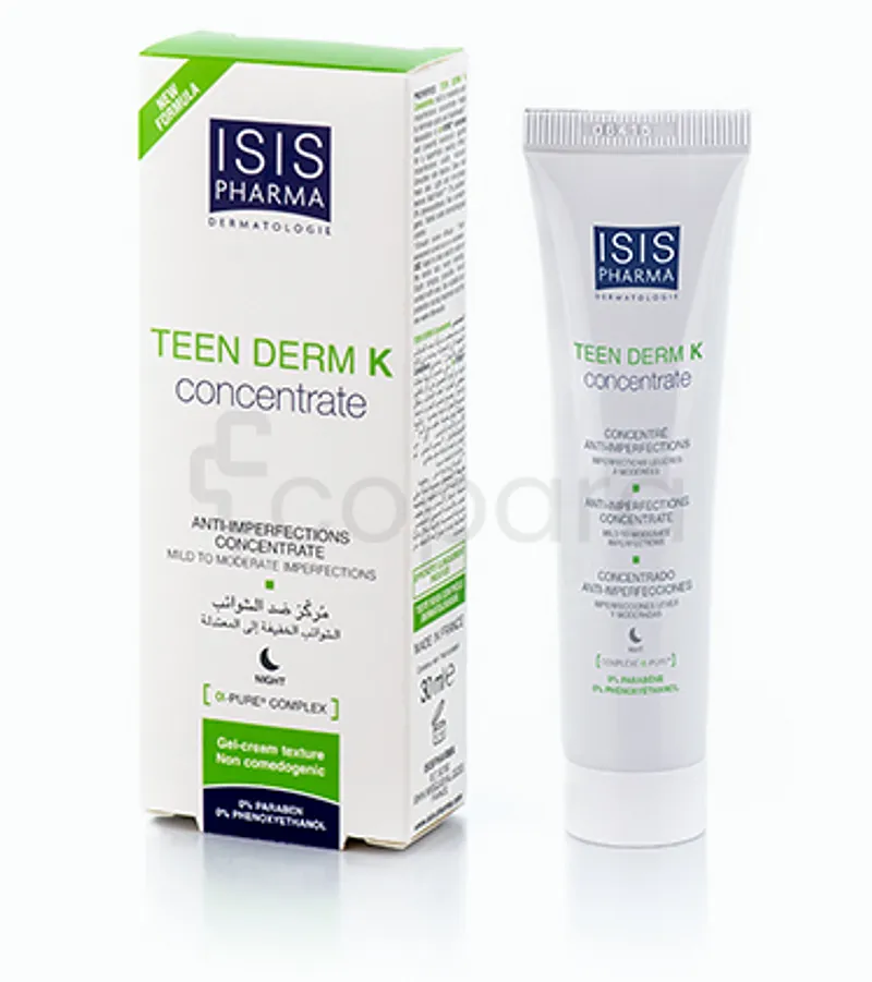 ISISPHARMA TEEN DERM K CONCENTRATE CONCENTRE ANTI-IMPERFECTIONS 30ML REFERENCE COIVISI022