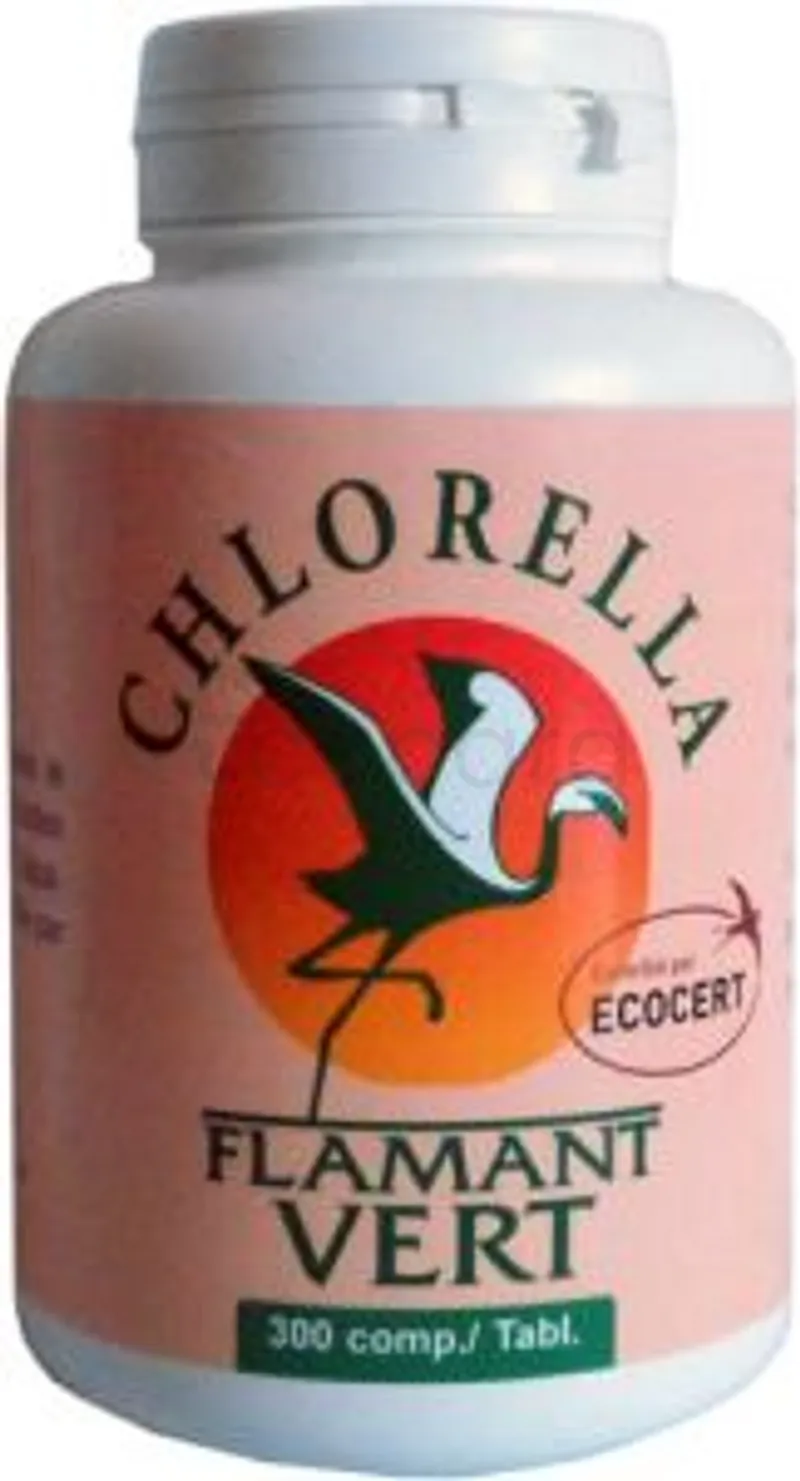 FLAMANT VERT CHLORELLA 500MG BOITE DE 300 COMPRIMES