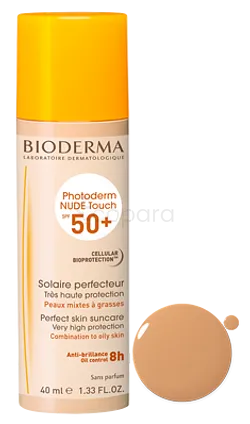 BIODERMA PHOTODERM NUDE TOUCH TEINTE DOREE SPF50+ 40ML