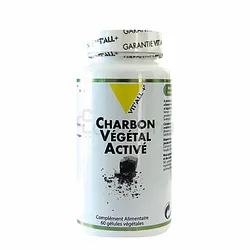 VITALL+ CHARBON VEGETAL ACTIVE BOITE DE 60 GELULES