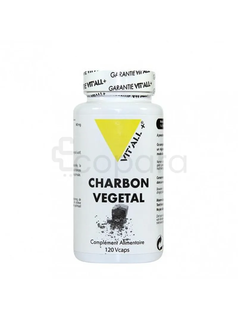 VITALL+ CHARBON VEGETAL BOITE DE 120 GELULES