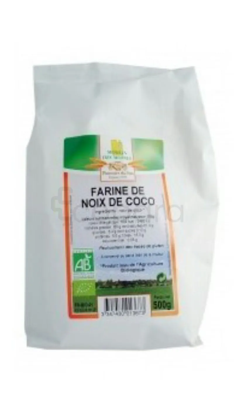 MOULIN DES MOINES FARINE DE NOIX DE COCO 500G
