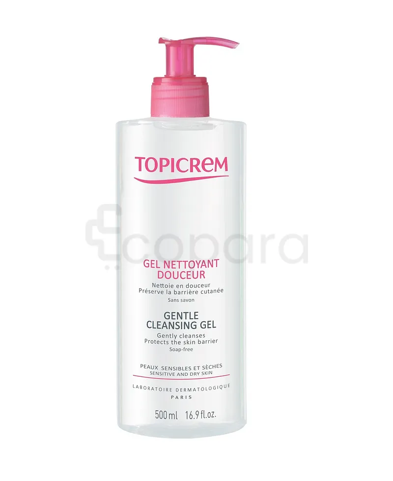 TOPICREM GEL NETTOYANT DOUCEUR 500ML