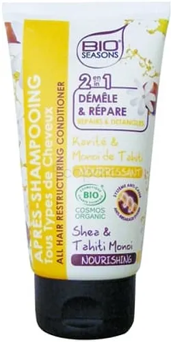 BIO SEASONS BS APRES SHAMPOOING 2 EN 1 DEMELE ET REPAIRE 150ML