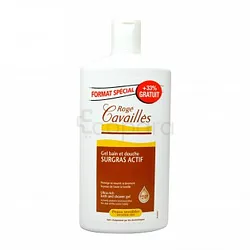 ROGE CAVAILLES LAIT BAIN ET DOUCHE SURGRAS ACTIF HYDRATANT PEAUX SENSIBLES +33% GRATUIT 400ML