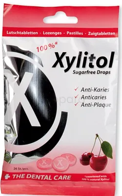 MIRADENT XYLITOL SUGARFREE DROPS CHERRY