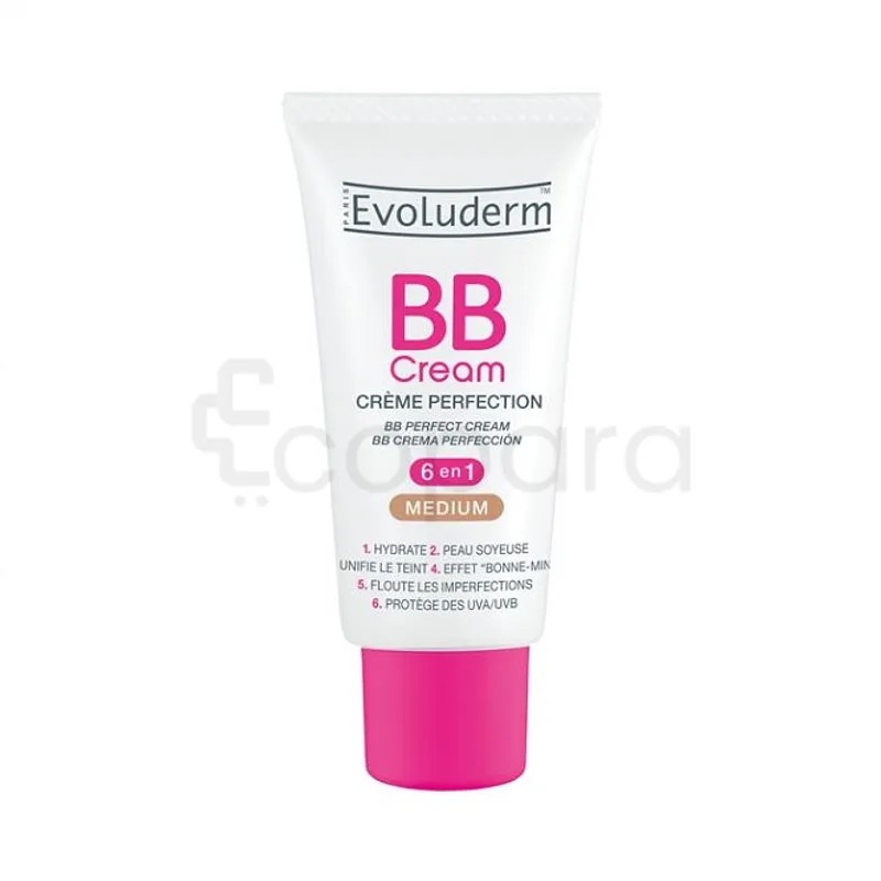 EVOLUDERM BB CREME 6 EN 1 MEDIUM 50ML