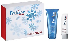POLAAR MEN COFFRET NOEL HYDRABOOST GEL DOUCHE REVIGORANT 200ML + GEL HYDRABOOST 50ML