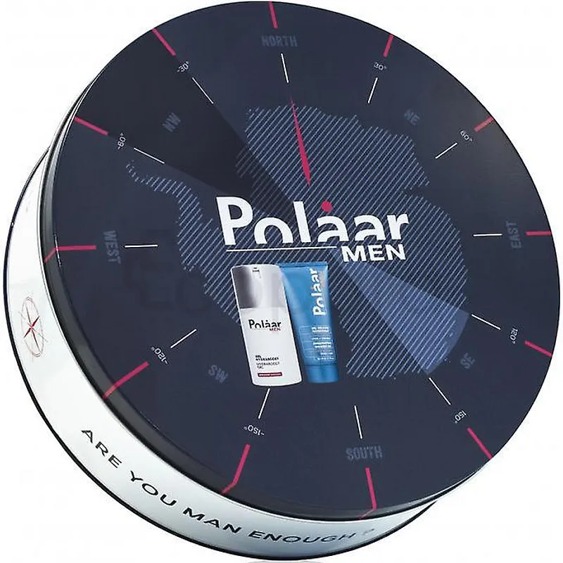 POLAAR MEN COFFRET HYDRABOOST GEL DOUCHE REVIGORANT 200ML + GEL HYDRABOOST 50ML
